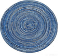 Aeekkya Round Placemat 11.8 Inch, Washable Kitchen Table Mat for Home, Dining & Everyday Table Decor (1 Pack)